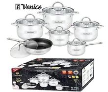 سرویس قابلمه 12 پارچ استیل ونیز gallery0