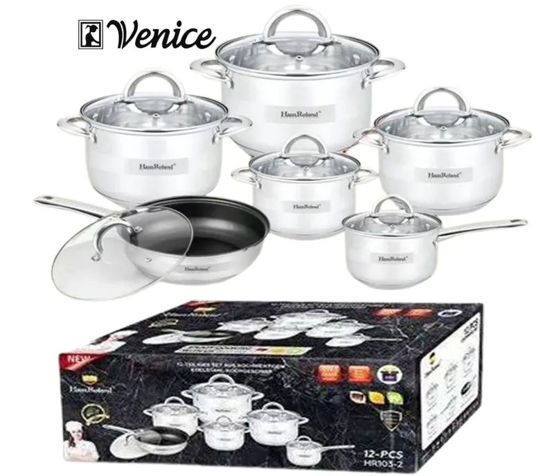 سرویس قابلمه 12 پارچ استیل ونیز gallery0