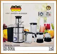 آبمیوه گیر چهار کاره رمانتیک مدل GS_306A gallery0