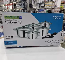 سرویس 12 پارچ قابلمه استیل رویال فورد gallery0