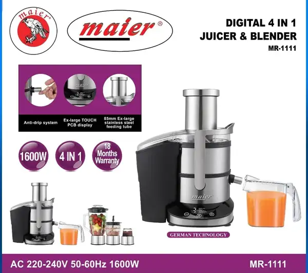 آب میوه گیر مایر مدل MR-1111