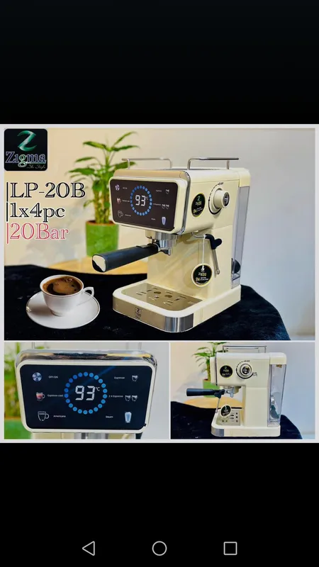 قهوه ساز زیگما 20 بار مدل LP_20 B تمام لمسی gallery1