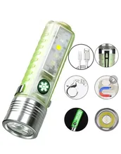 چراغ قوه مگنتی پلیسی آهن ربا دار multifunction mini flash light gallery3