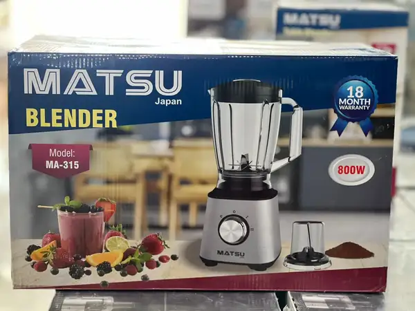 مخلوط کن و آسیاب حرفه ای ماتسو ژاپن مدل Ma-315