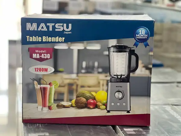 مخلوط کن حرفه ای ماتسو ژاپن 1200 وات مدل MA-430